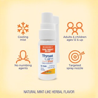 Foto 3 | Spray Para La Garganta Boiron Throatcalm Para Aliviar El Dolor, 20 Ml - Venta Internacional.