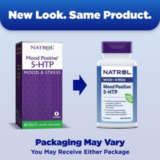 Foto 2 | Suplemento Natrol Mood Positive 5-htp 50 Mg 50 Comprimidos - Venta Internacional.