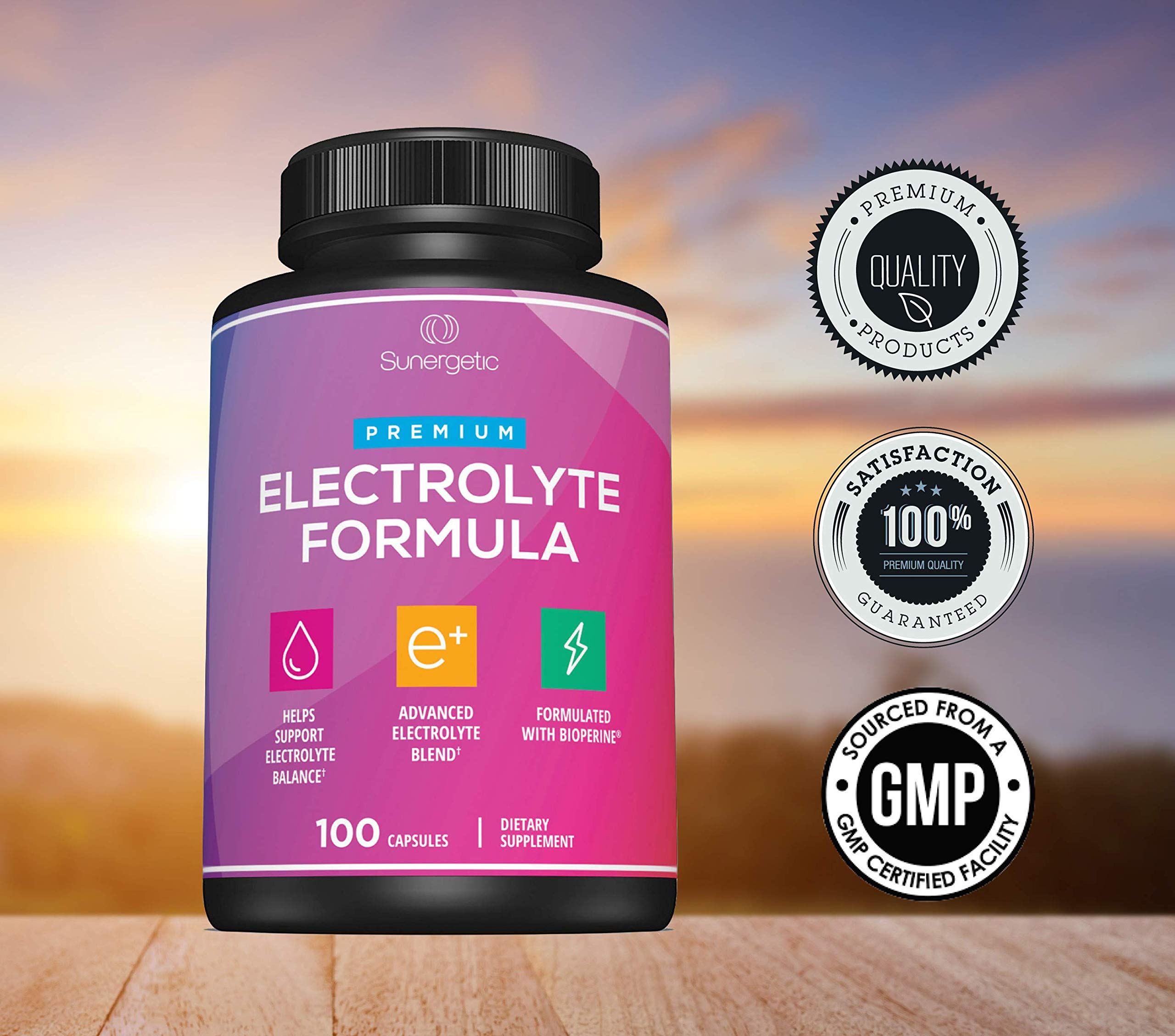 Foto 5 | Cápsulas Electrolíticas Sunergetic Premium 100 Cápsulas - Venta Internacional.