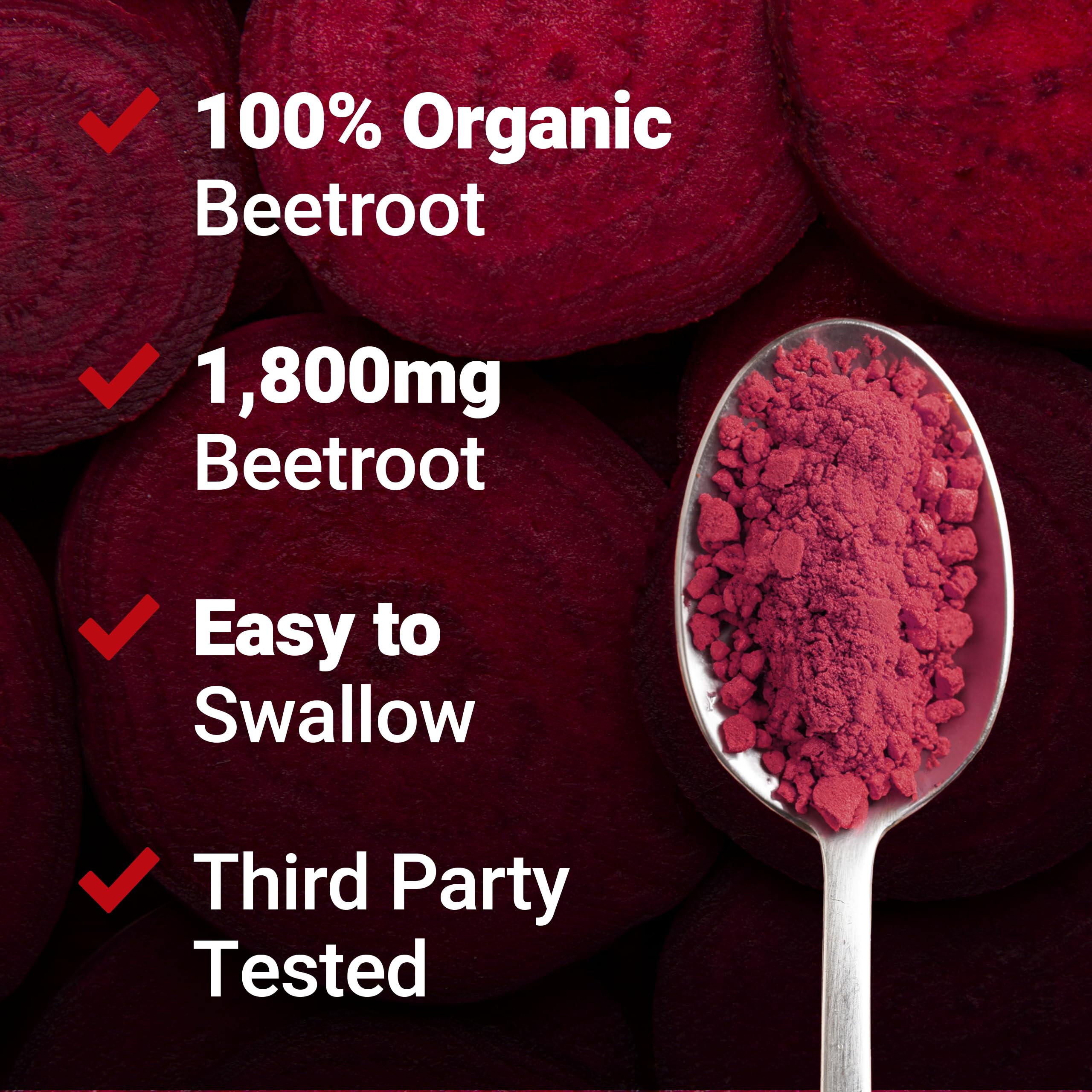 Foto 6 pulgar | Suplemento Force Factor Total Beets Blood Pressure 90 Cápsulas - Venta Internacional.