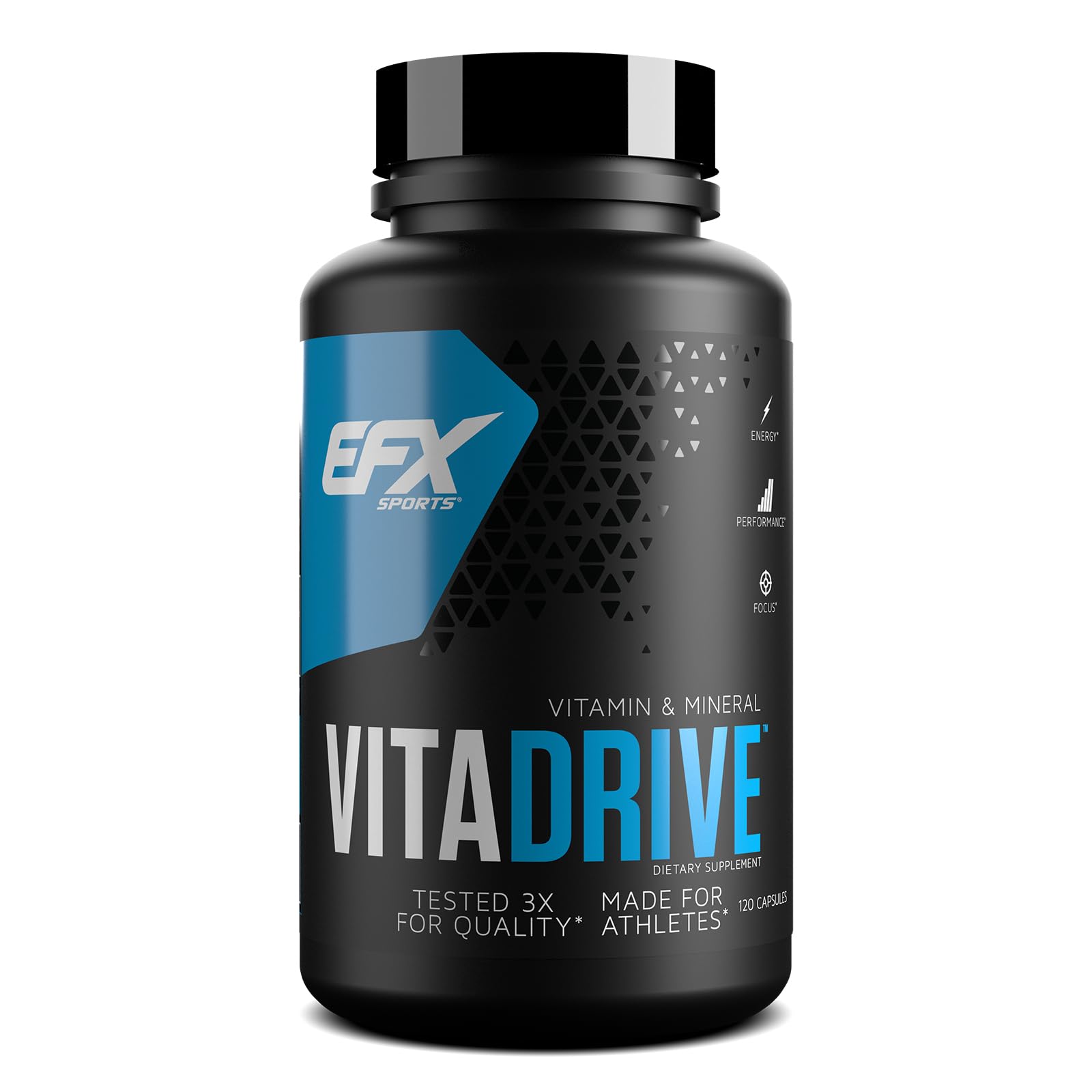 Foto 2 pulgar | Multivitamínico Efx Sports Vita Drive 120 Cápsulas Para Atletas - Venta Internacional.