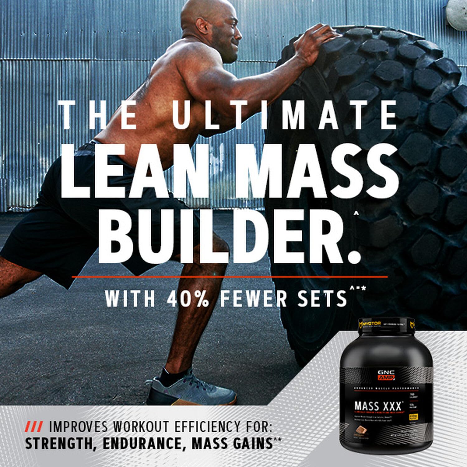 Foto 3 | Proteína En Polvo Gnc Amp Mass Xxx Con Galletas Y Crema Myotor 13s - Venta Internacional.