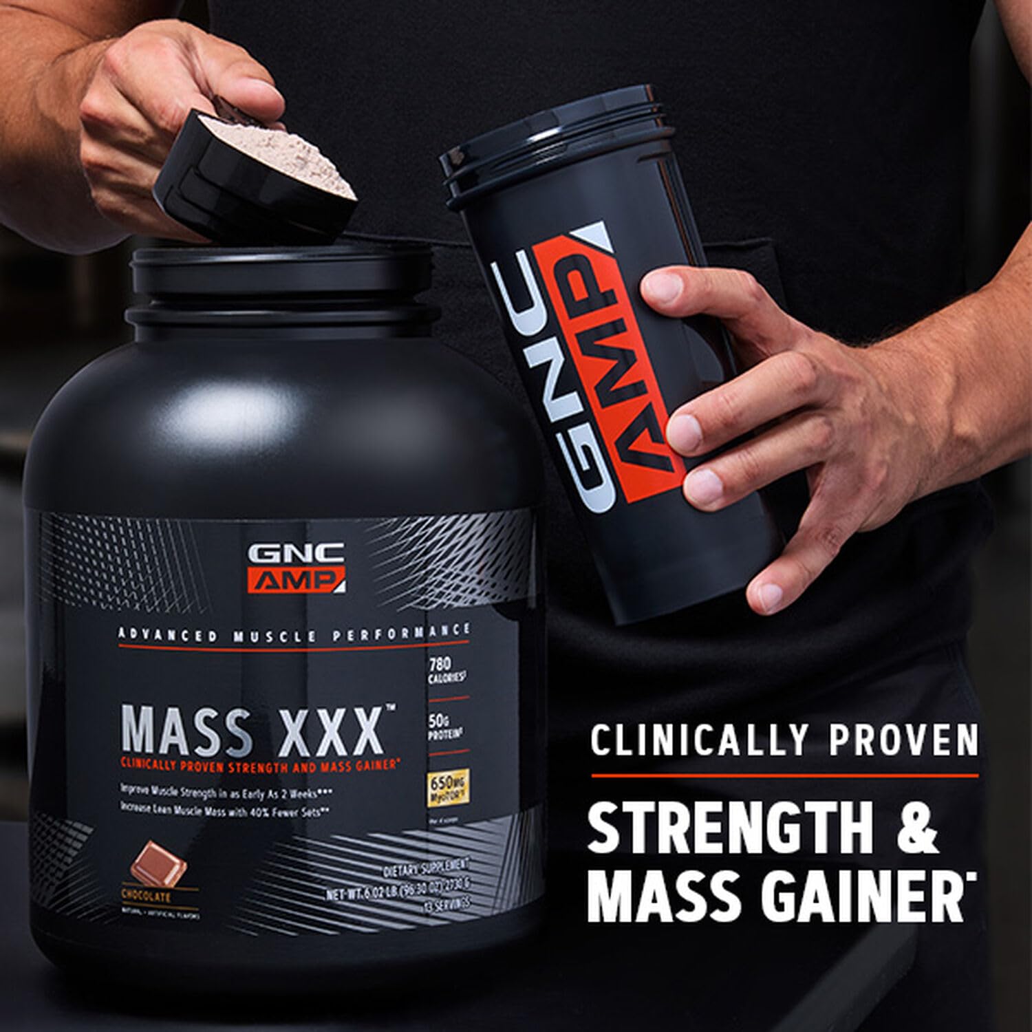 Foto 5 pulgar | Proteína En Polvo Gnc Amp Mass Xxx Con Galletas Y Crema Myotor 13s - Venta Internacional.