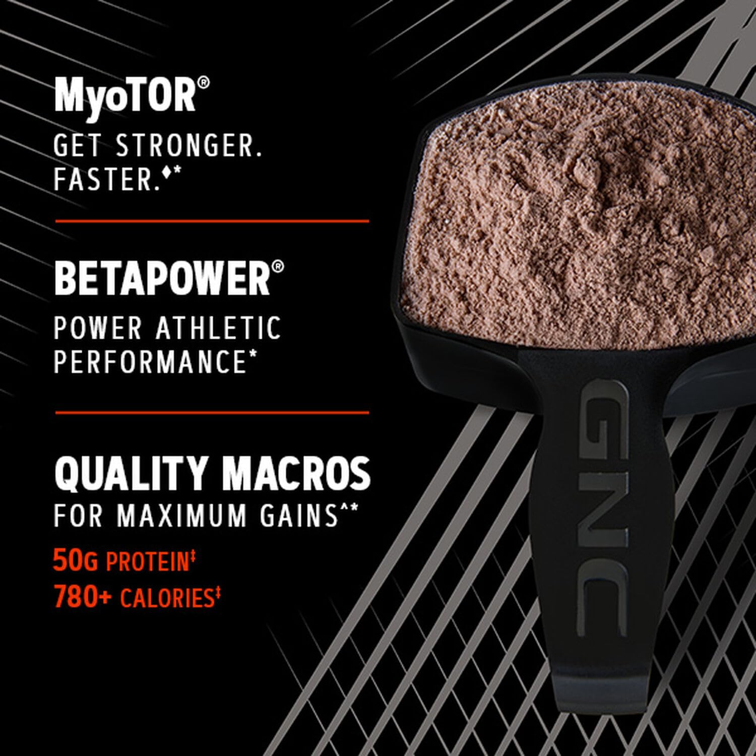 Foto 5 | Proteína En Polvo Gnc Amp Mass Xxx Con Galletas Y Crema Myotor 13s - Venta Internacional.