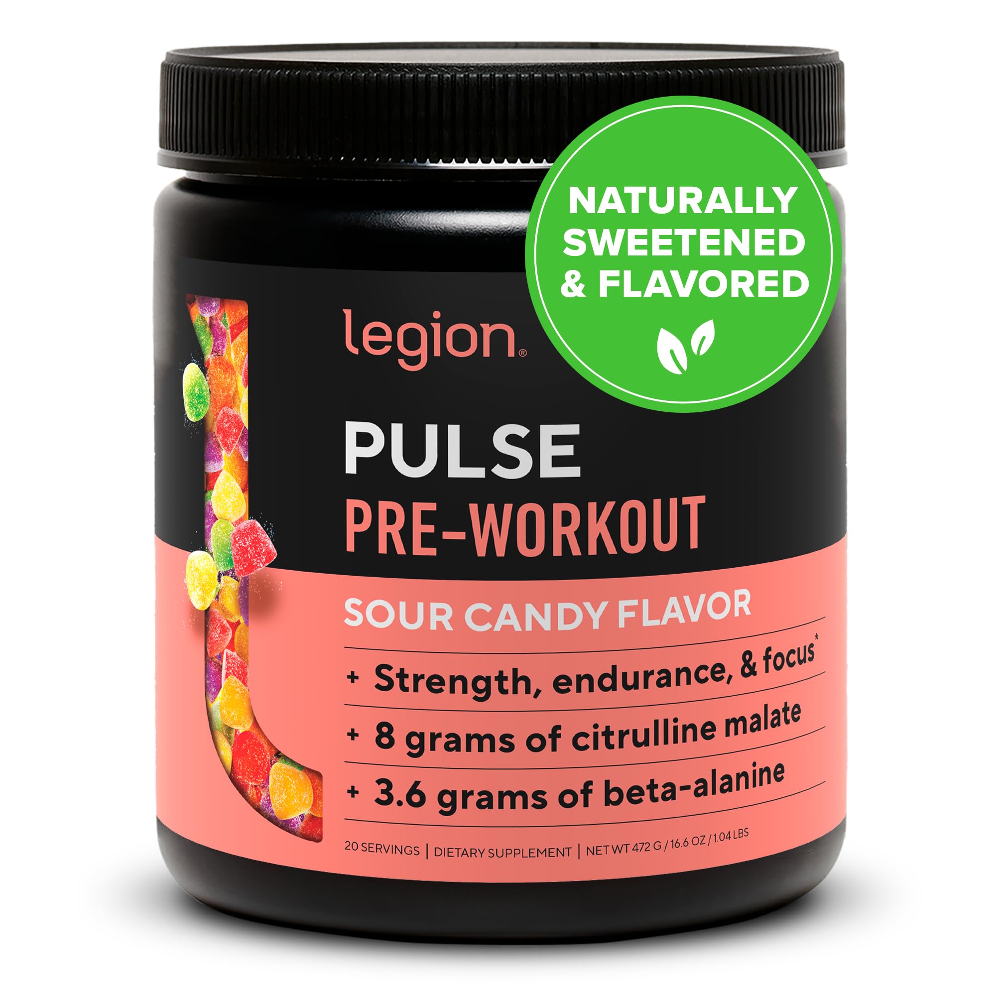 Foto 2 pulgar | Bebida Para Antes Del Entrenamiento Legion Nitric Oxide Boost Energy Sour Candy - Venta Internacional.
