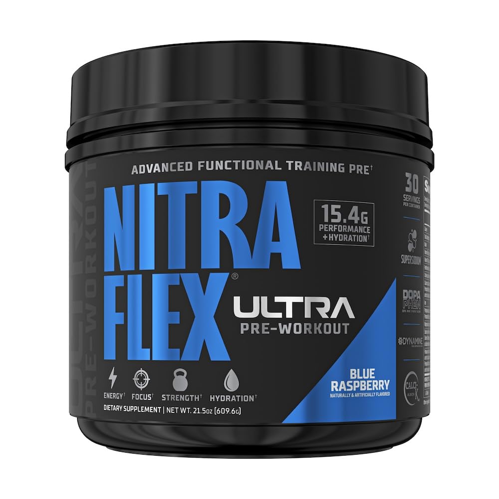 Foto 2 pulgar | Suplemento Previo Al Entrenamiento Gat Sport Nitraflex Ultra Blue Raspberry - Venta Internacional.