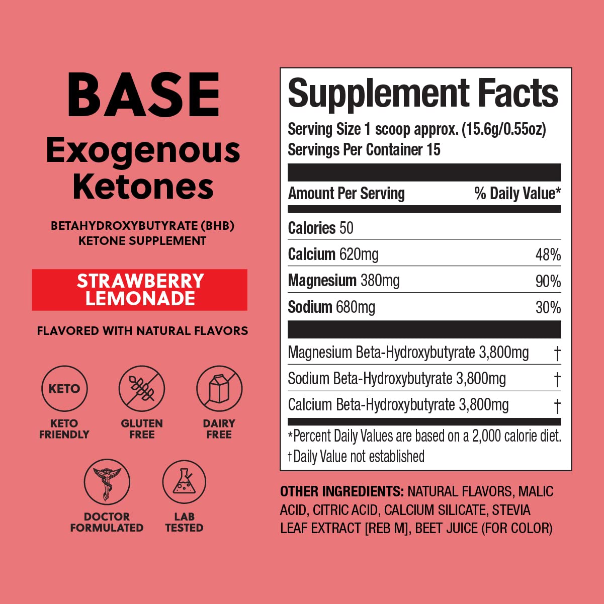 Foto 3 pulgar | Polvo De Cetonas Exógenas Supplement Perfect Keto 240 Ml - Venta Internacional.