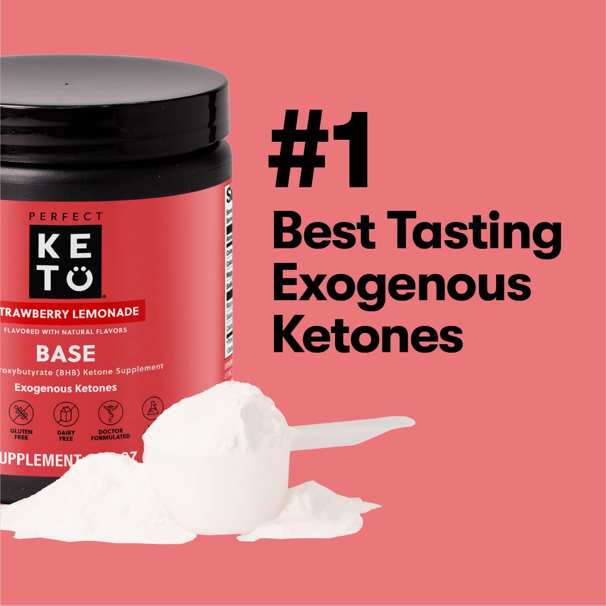 Foto 5 pulgar | Polvo De Cetonas Exógenas Supplement Perfect Keto 240 Ml - Venta Internacional.