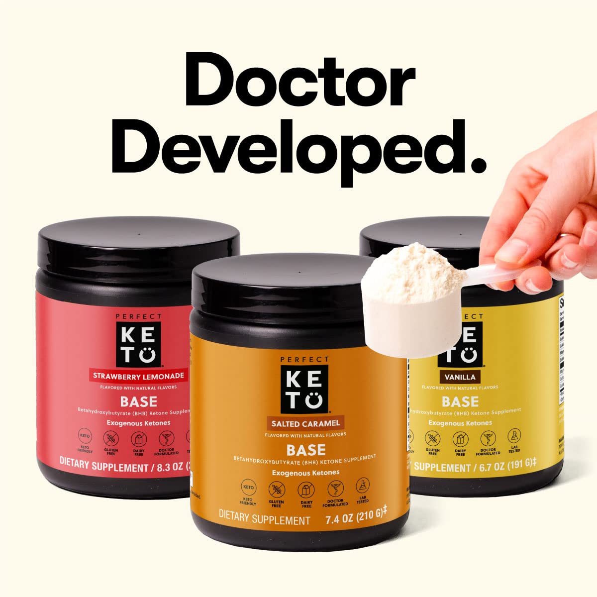 Foto 6 pulgar | Polvo De Cetonas Exógenas Supplement Perfect Keto 240 Ml - Venta Internacional.