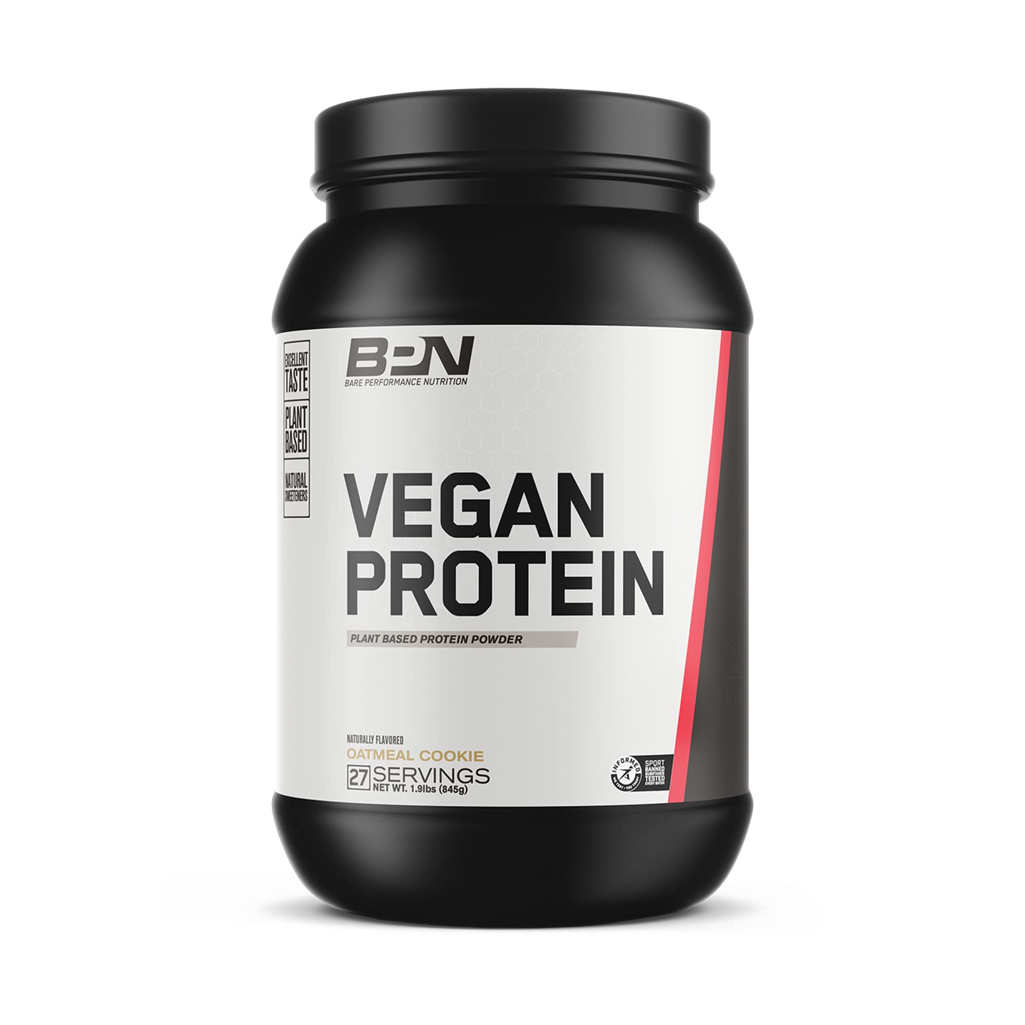 Foto 2 pulgar | Proteína En Polvo Bare Performance Nutrition Vegana, 27 Porciones - Venta Internacional.