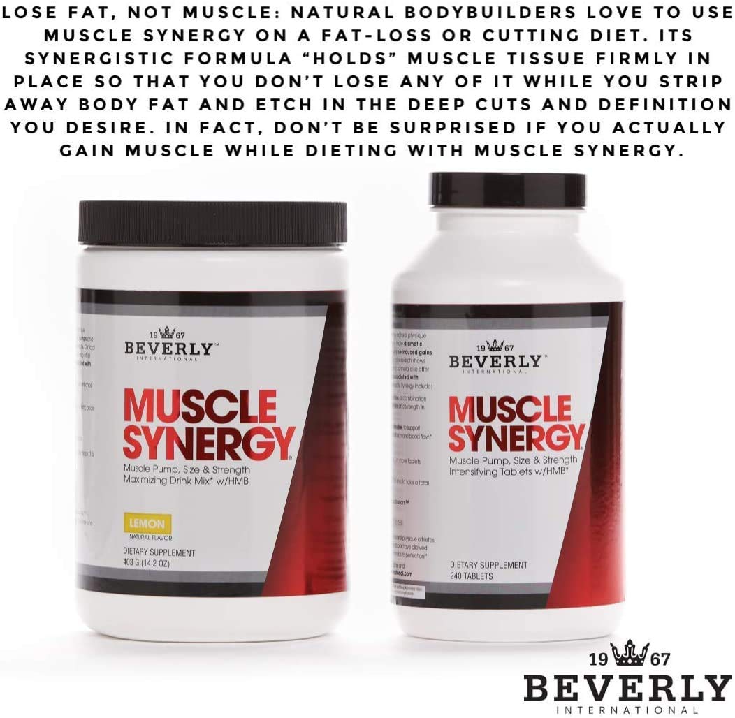Foto 7 pulgar | Suplemento Beverly International Muscle Synergy 405 G De Limón - Venta Internacional.