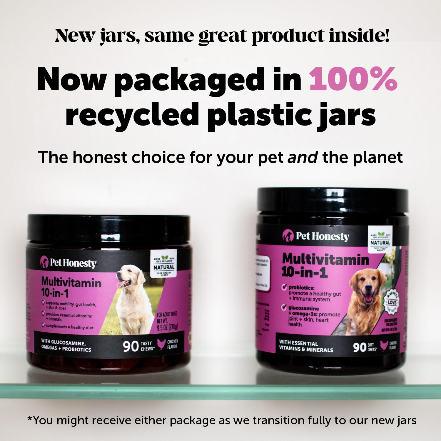 Foto 3 pulgar | Suplemento Multivitamínico Para Perros Pet Honesty Con Glucosamina, 90 Unidades - Venta Internacional.