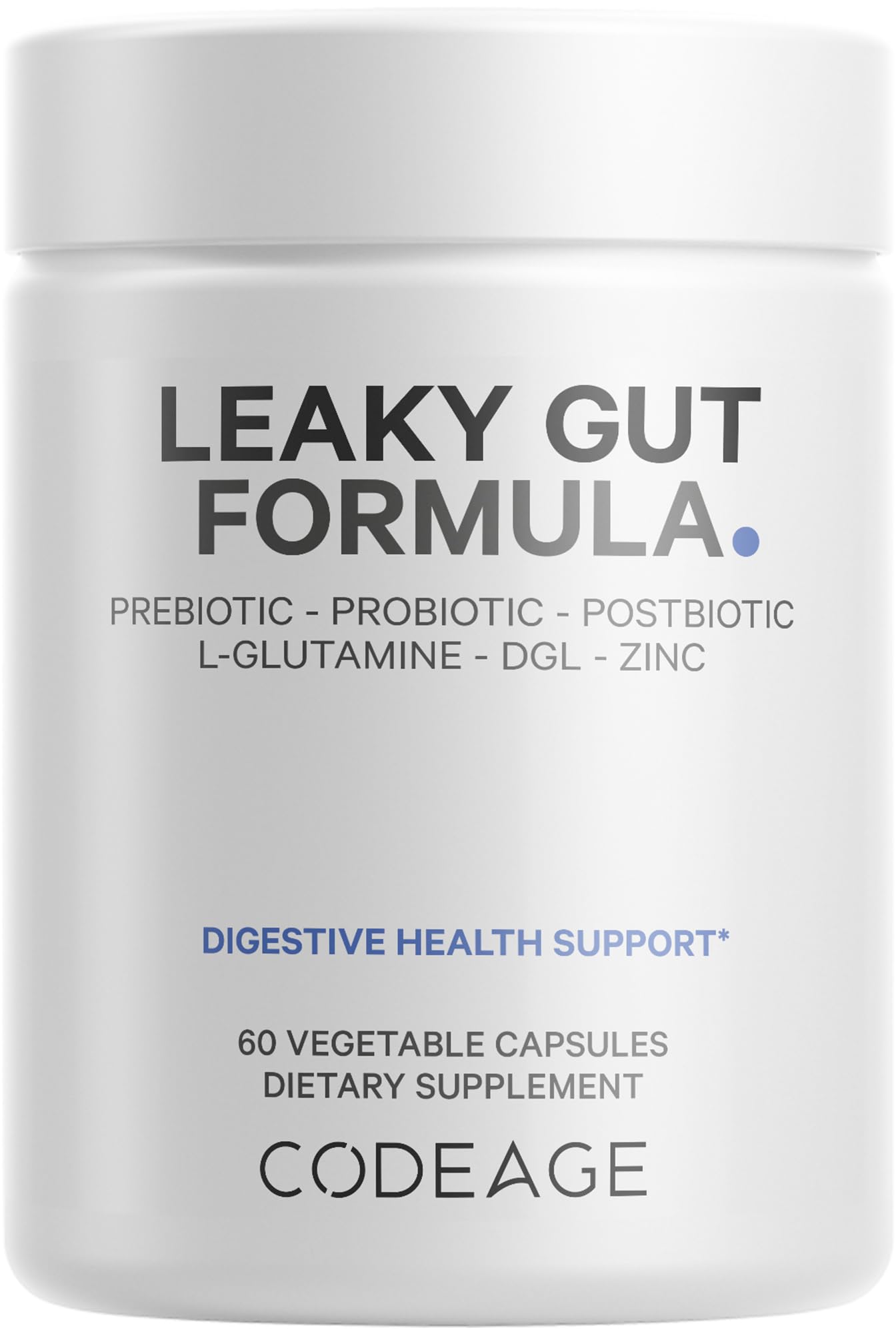 Foto 2 pulgar | Suplemento Codeage Leaky Gut L-glutamina N-acetilglucosamina - Venta Internacional.