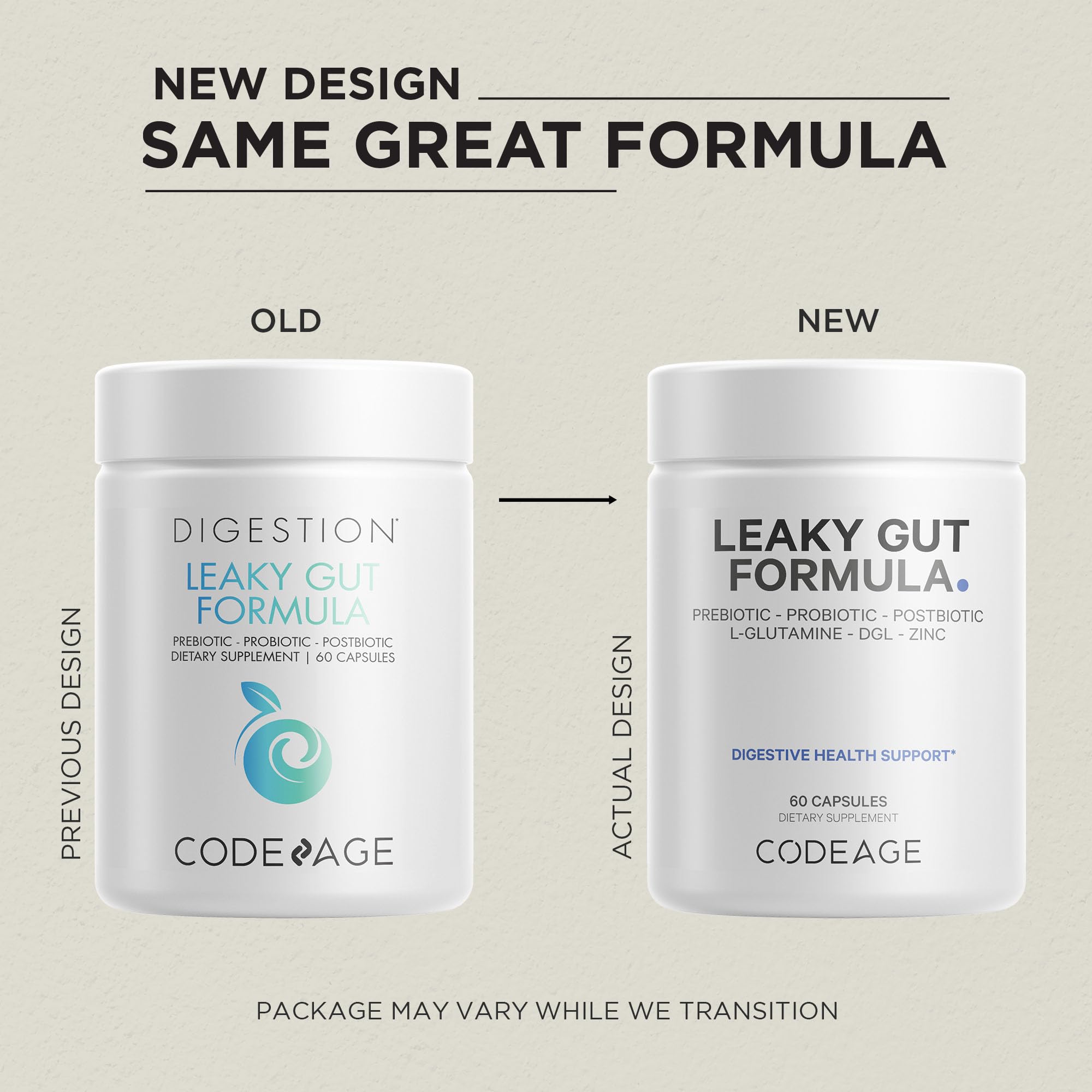 Foto 3 | Suplemento Codeage Leaky Gut L-glutamina N-acetilglucosamina - Venta Internacional.