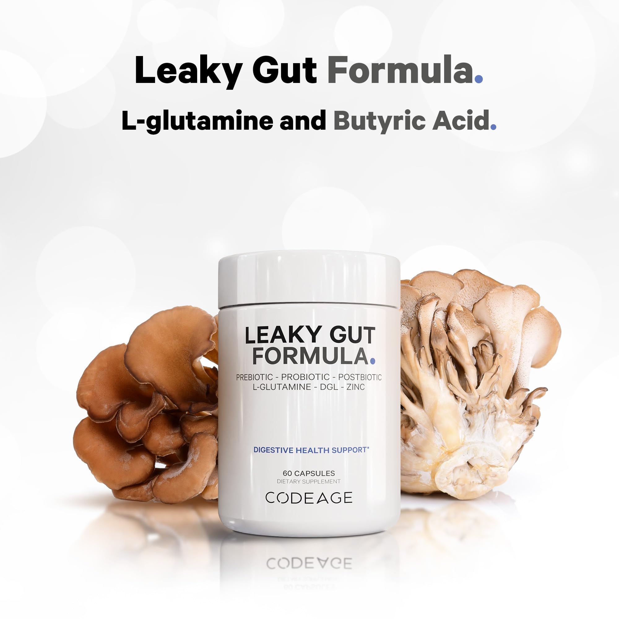 Foto 5 pulgar | Suplemento Codeage Leaky Gut L-glutamina N-acetilglucosamina - Venta Internacional.