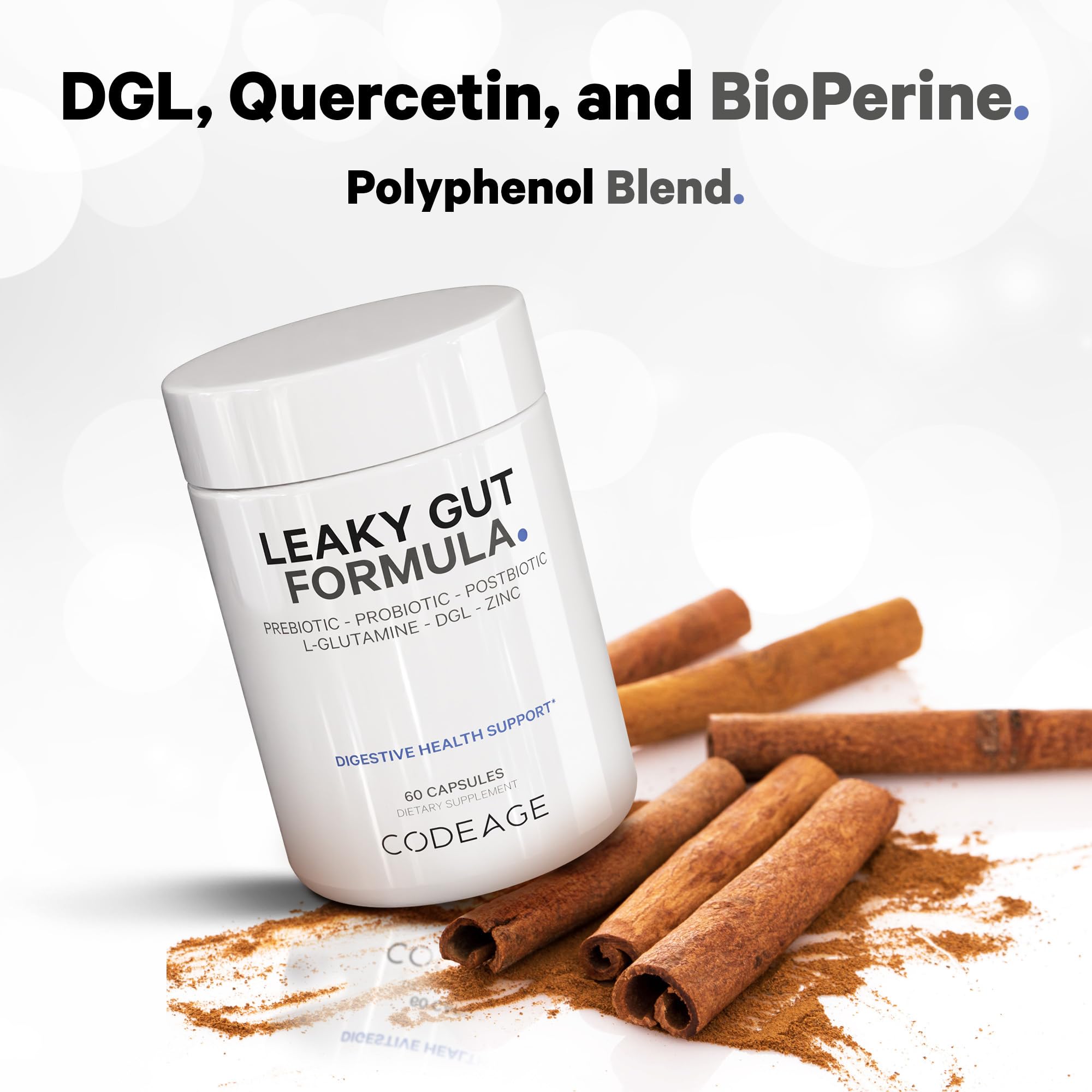 Foto 6 pulgar | Suplemento Codeage Leaky Gut L-glutamina N-acetilglucosamina - Venta Internacional.