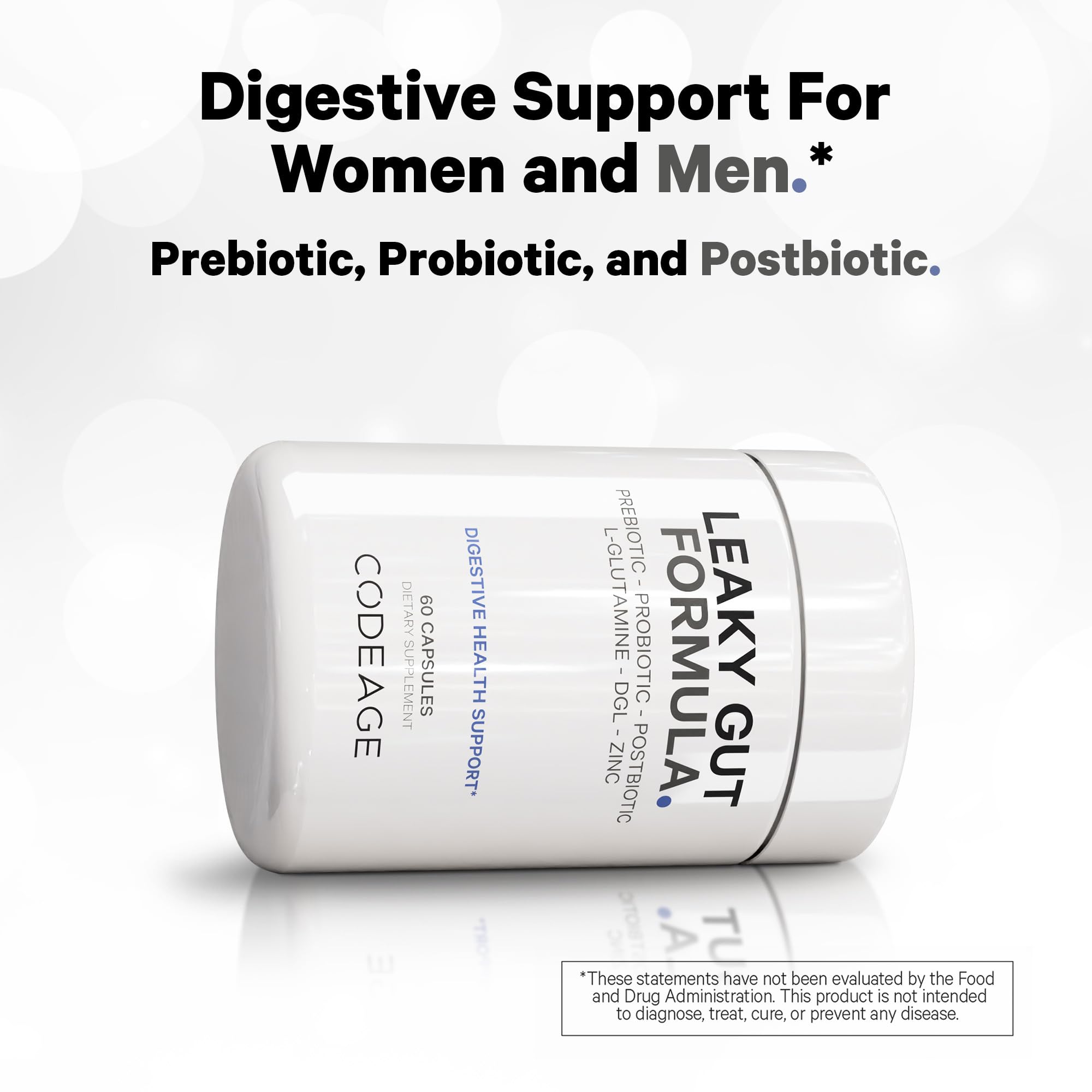 Foto 7 | Suplemento Codeage Leaky Gut L-glutamina N-acetilglucosamina - Venta Internacional.