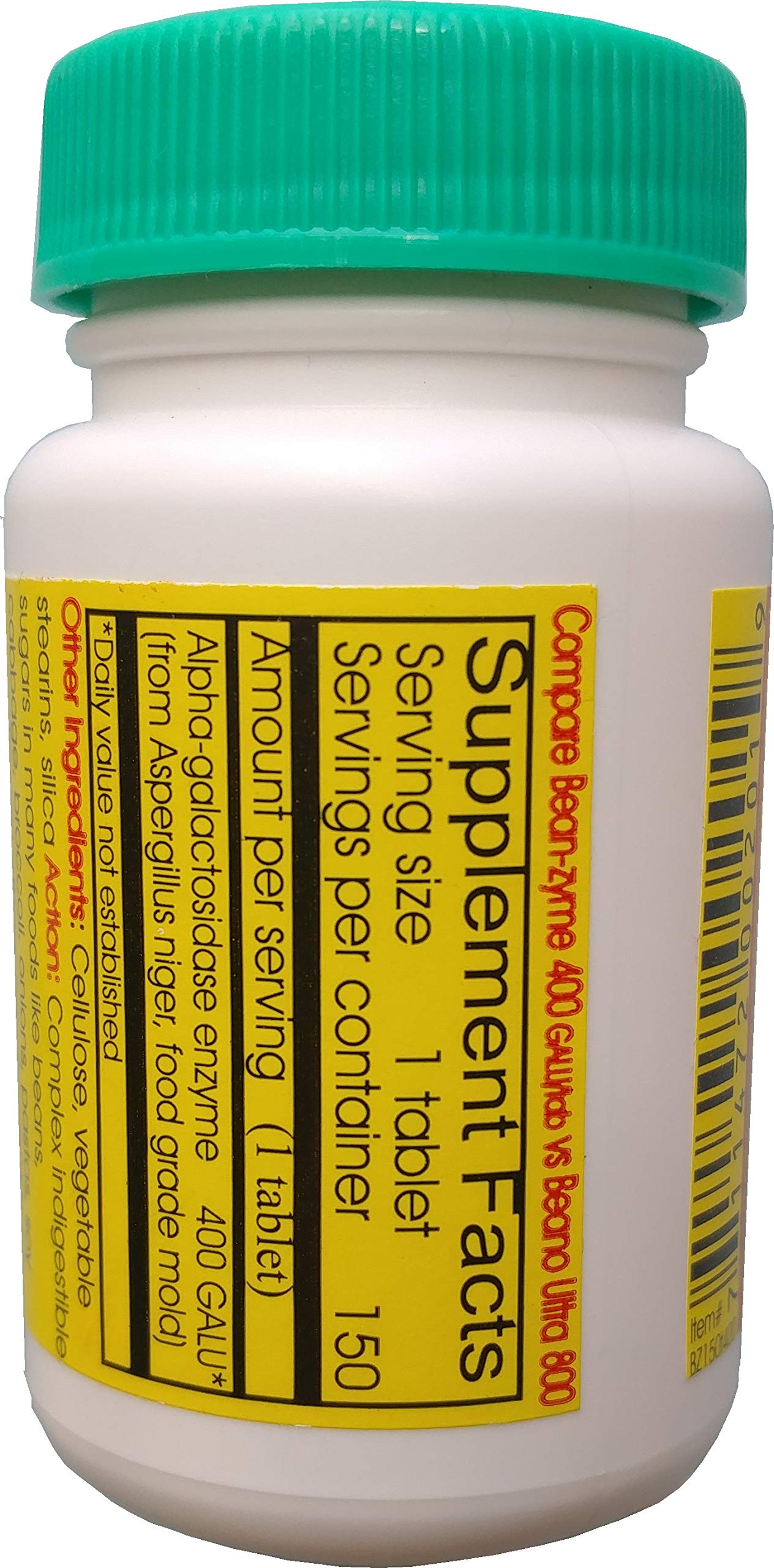 Foto 2 | Suplemento Antigases Valuepricedmeds Bean-zyme 150 Comprimidos - Venta Internacional.