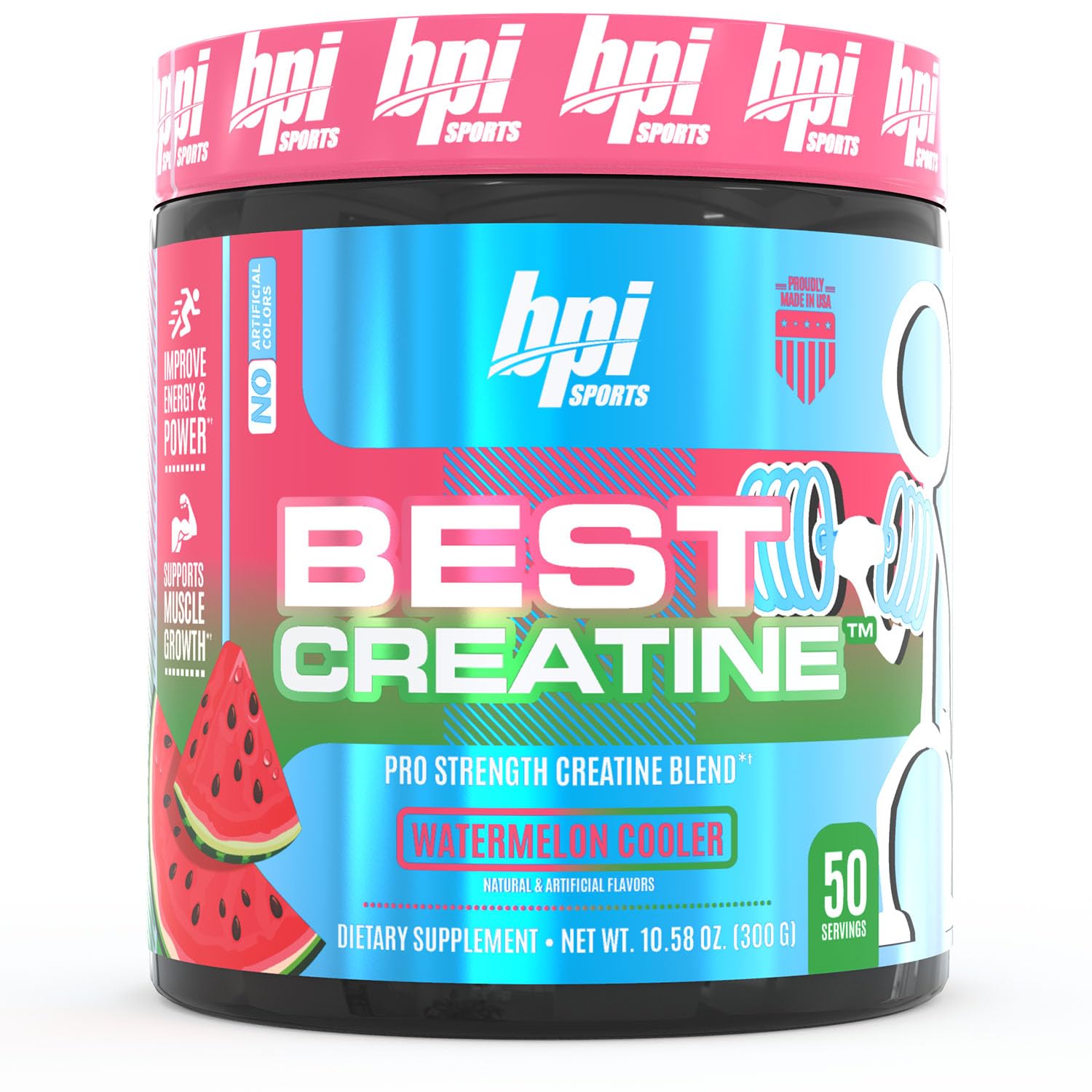 Foto 2 pulgar | Suplemento Bpi Sports Best Creatina Sandía 50 Porciones - Venta Internacional.