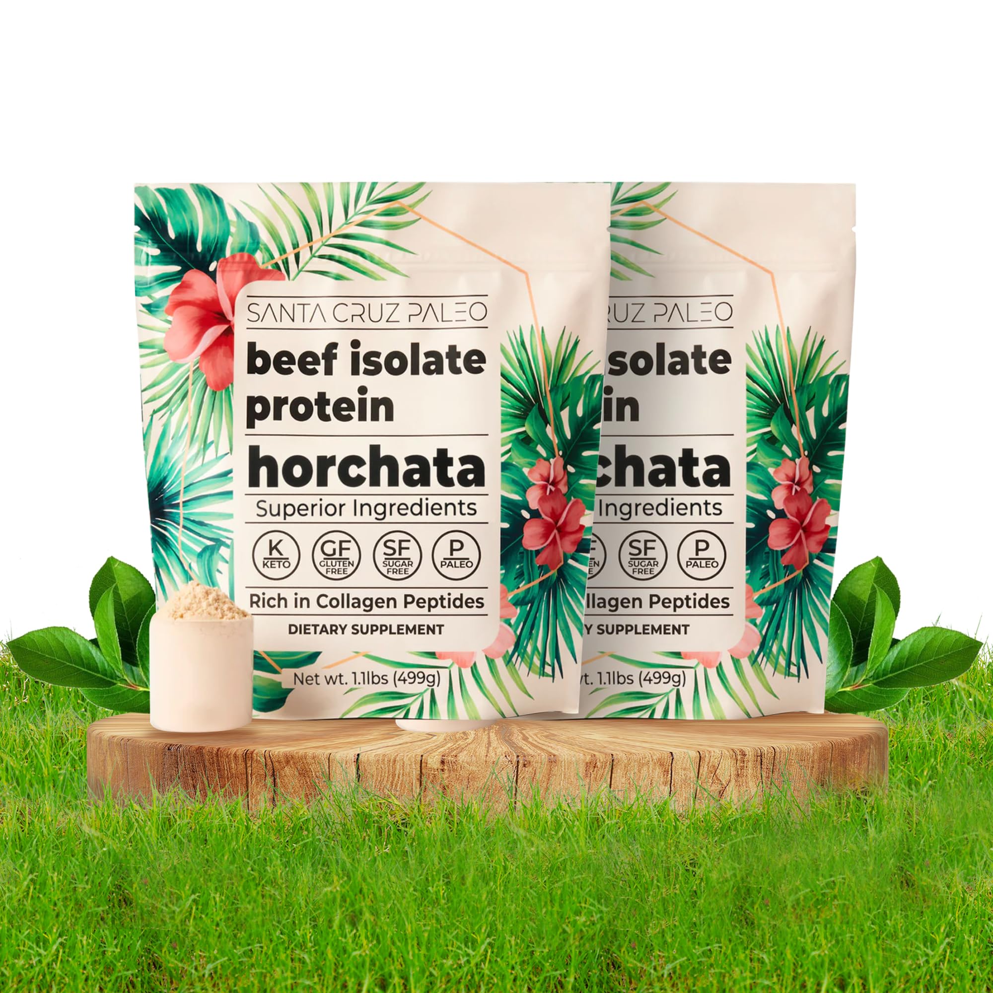 Foto 6 pulgar | Proteína En Polvo Santa Cruz Paleo Beef Isolate Horchata 525g - Venta Internacional.