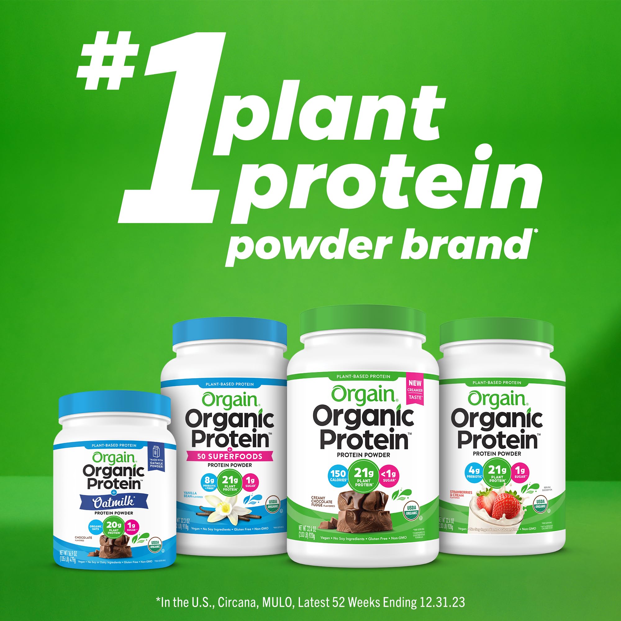 Foto 7 | Proteína En Polvo Orgain Orgain Organic Vegan Vainilla 460g - Venta Internacional.