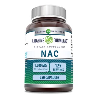 Foto 1 | Suplemento Amazing Formulas Nac (n-acetil-l-cisteína) 600 Mg - Venta Internacional.