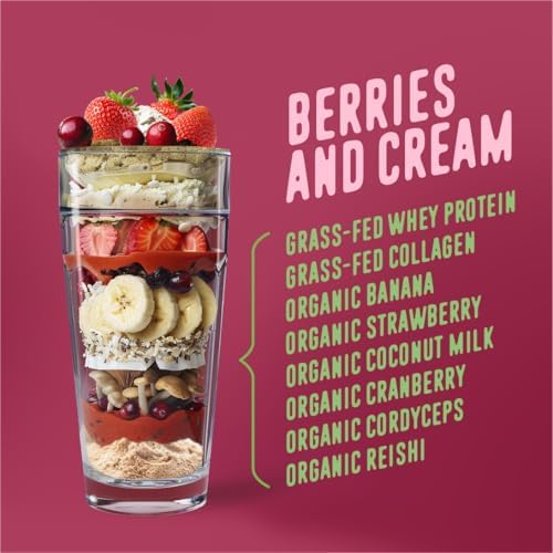 Foto 5 pulgar | Batido De Proteína En Polvo Flavcity Berries & Cream 1,15 L 25 G - Venta Internacional.