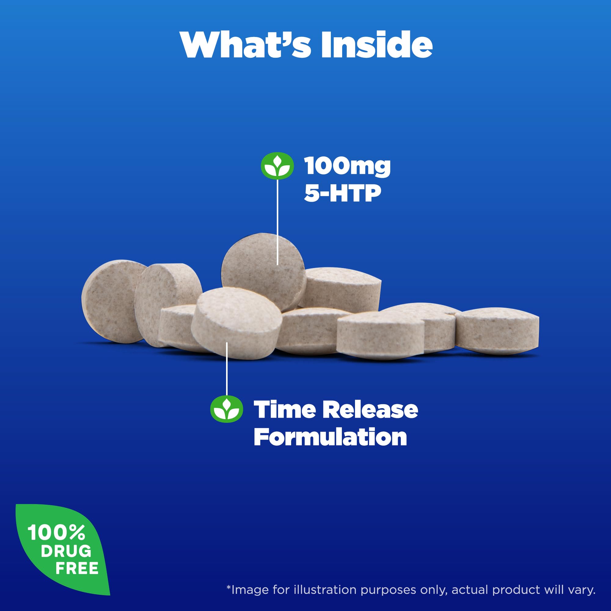 Foto 4 pulgar | Suplemento Natrol 5-htp Time Release 100 Mg 45 Comprimidos - Venta Internacional.