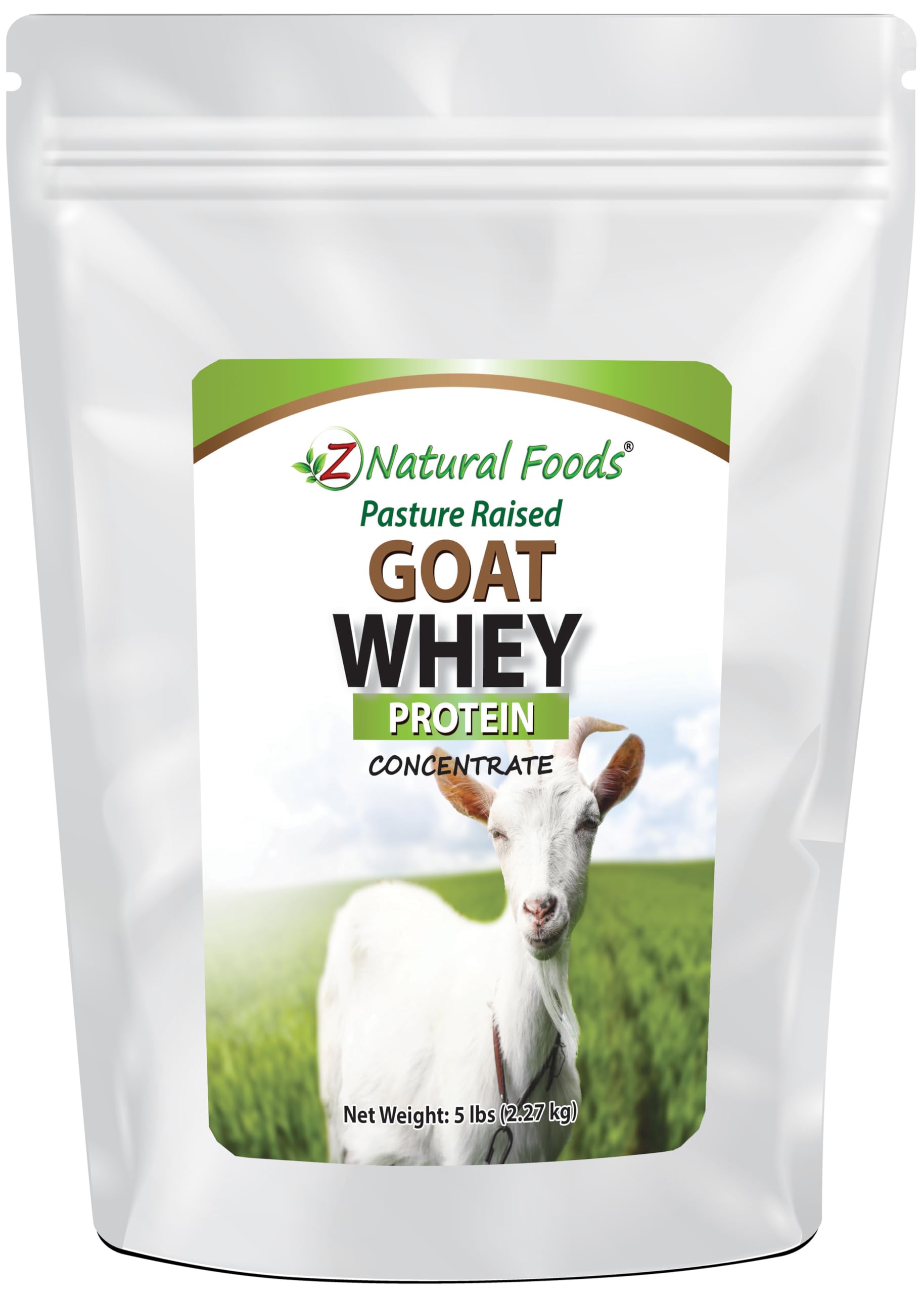 Foto 1 | Proteína En Polvo Z Natural Foods Suero De Cabra, 2,27 Kg, Sin Sabor - Venta Internacional.