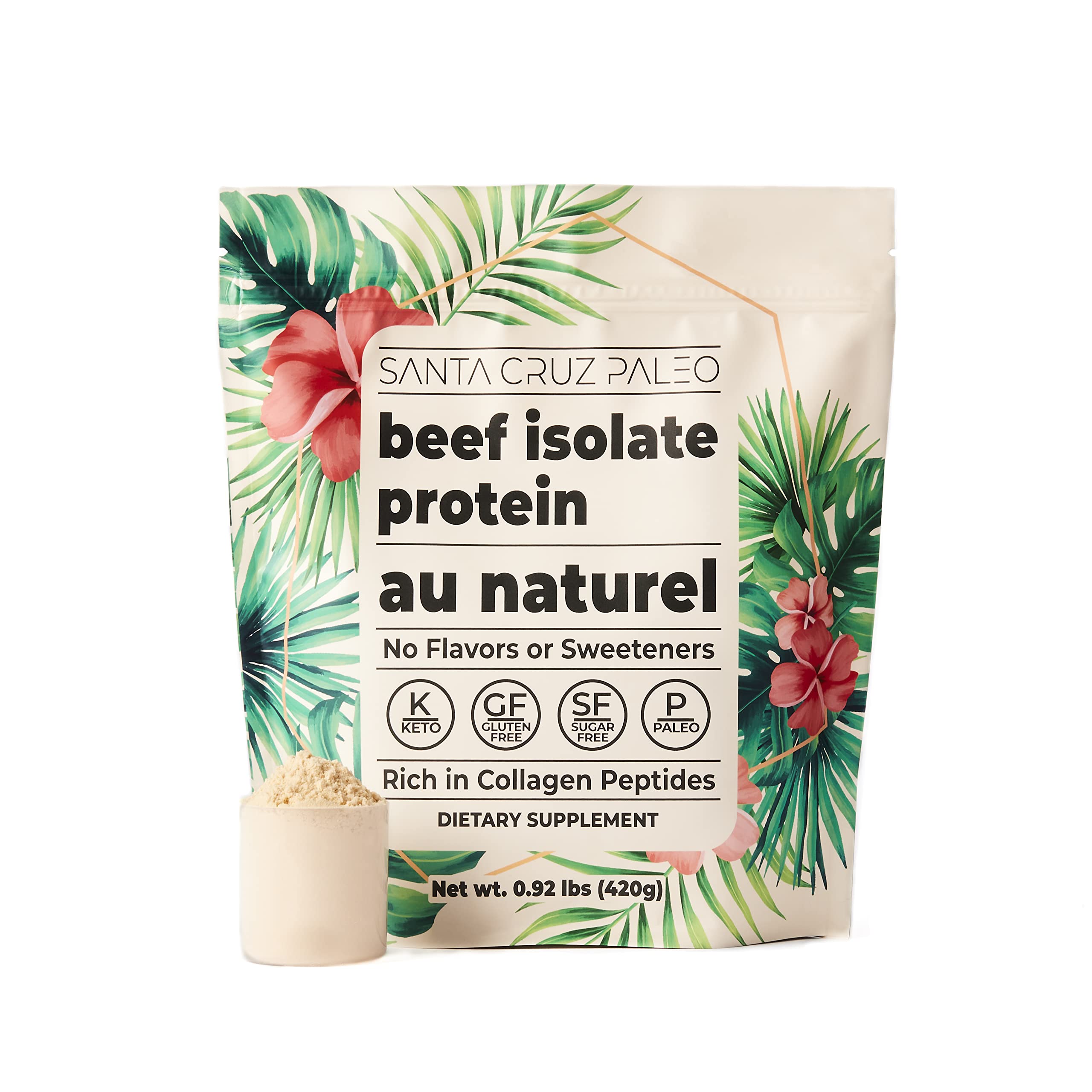 Foto 2 pulgar | Proteína En Polvo Santa Cruz Paleo Beef Isolate 420g - Venta Internacional.