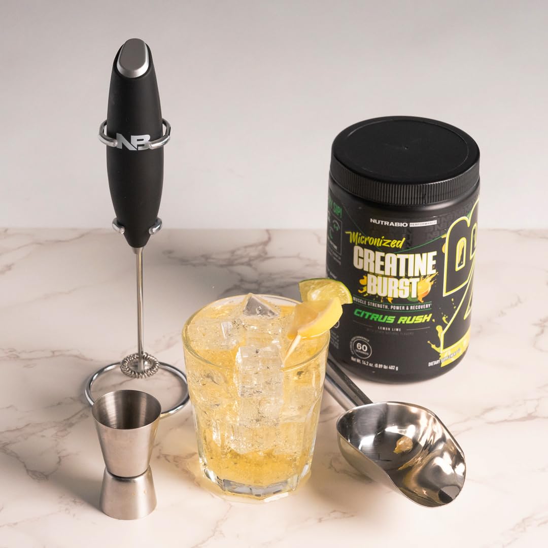 Foto 6 pulgar | Suplemento Nutrabio Creatine Burst Micronizado, 300 G, Cítricos - Venta Internacional.