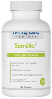 Foto 1 | Suplemento Serretia Serrapeptase De Arthur Andrew Medical 180 Cápsulas - Venta Internacional.