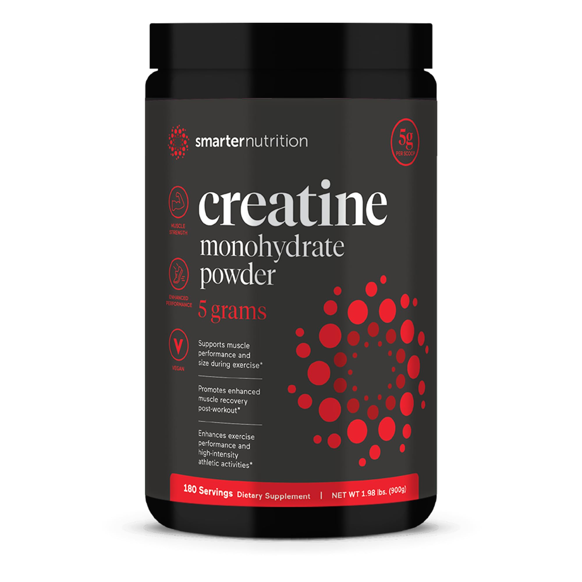 Foto 2 pulgar | Suplemento De Monohidrato De Creatina De Smarter Nutrition 5 G Durante 180 Días - Venta Internacional.