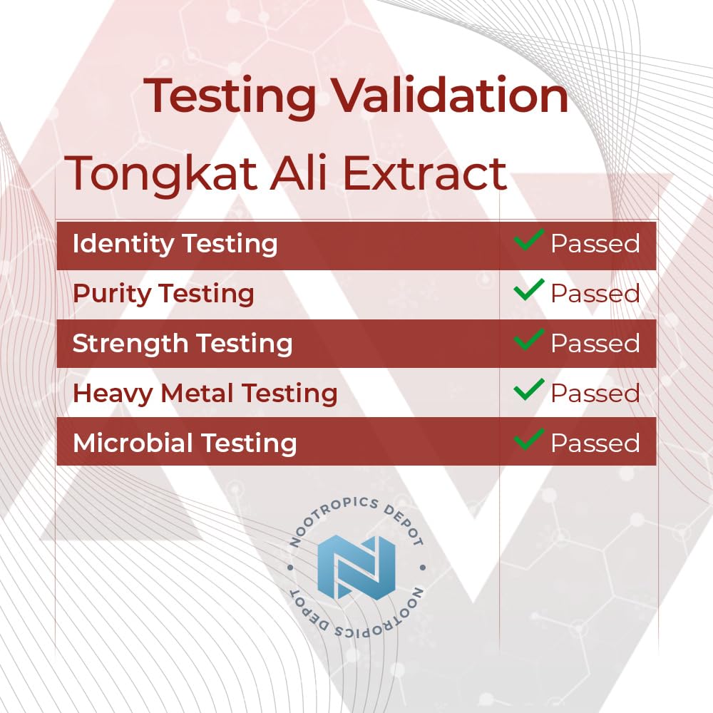 Foto 8 pulgar | Suplemento Nootropics Depot Tongkat Ali Extract 100 Mg 60 Cápsulas - Venta Internacional.