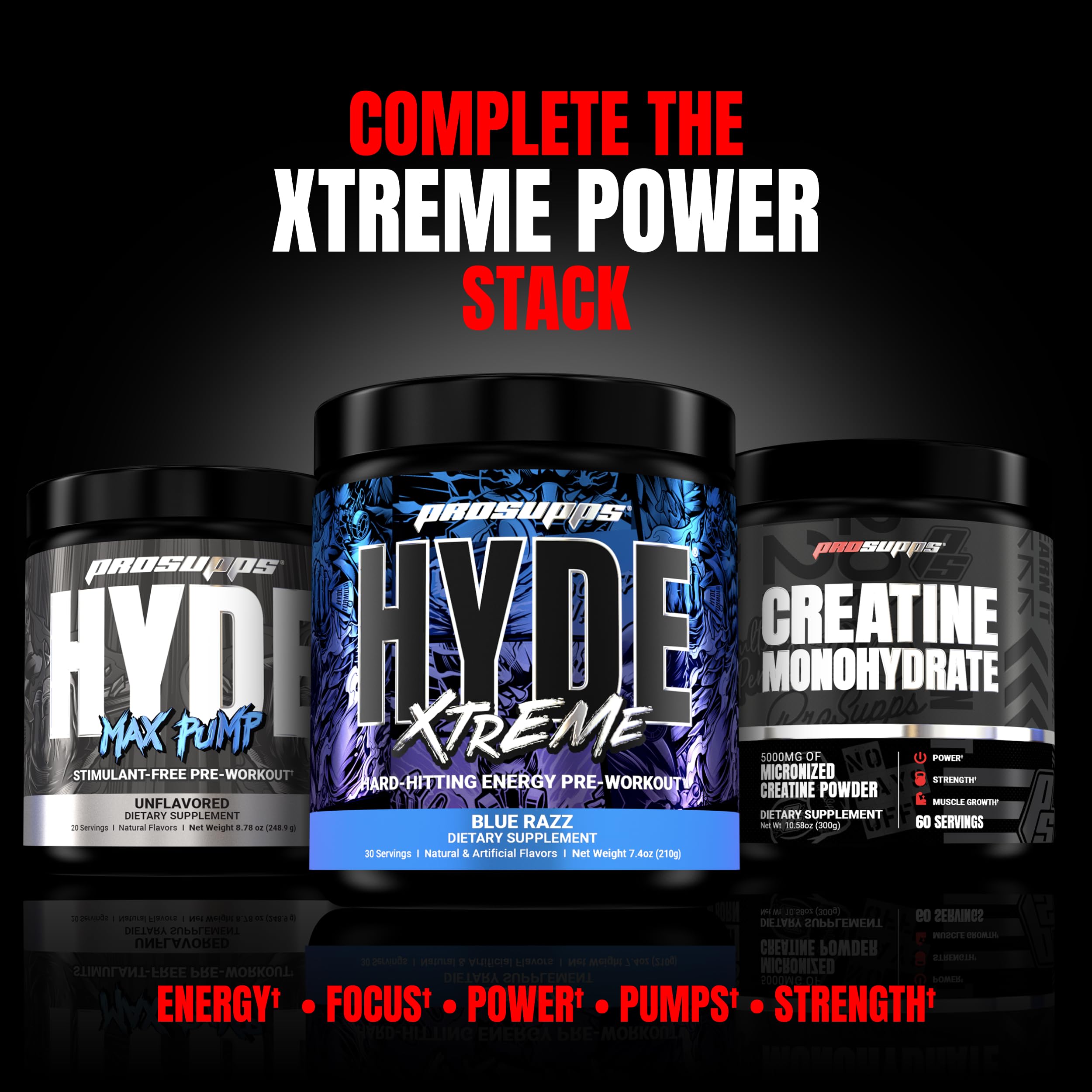 Foto 8 pulgar | Bebida Energética Para Antes Del Entrenamiento Prosupps Mr. Hyde Xtreme 30 Porciones - Venta Internacional.