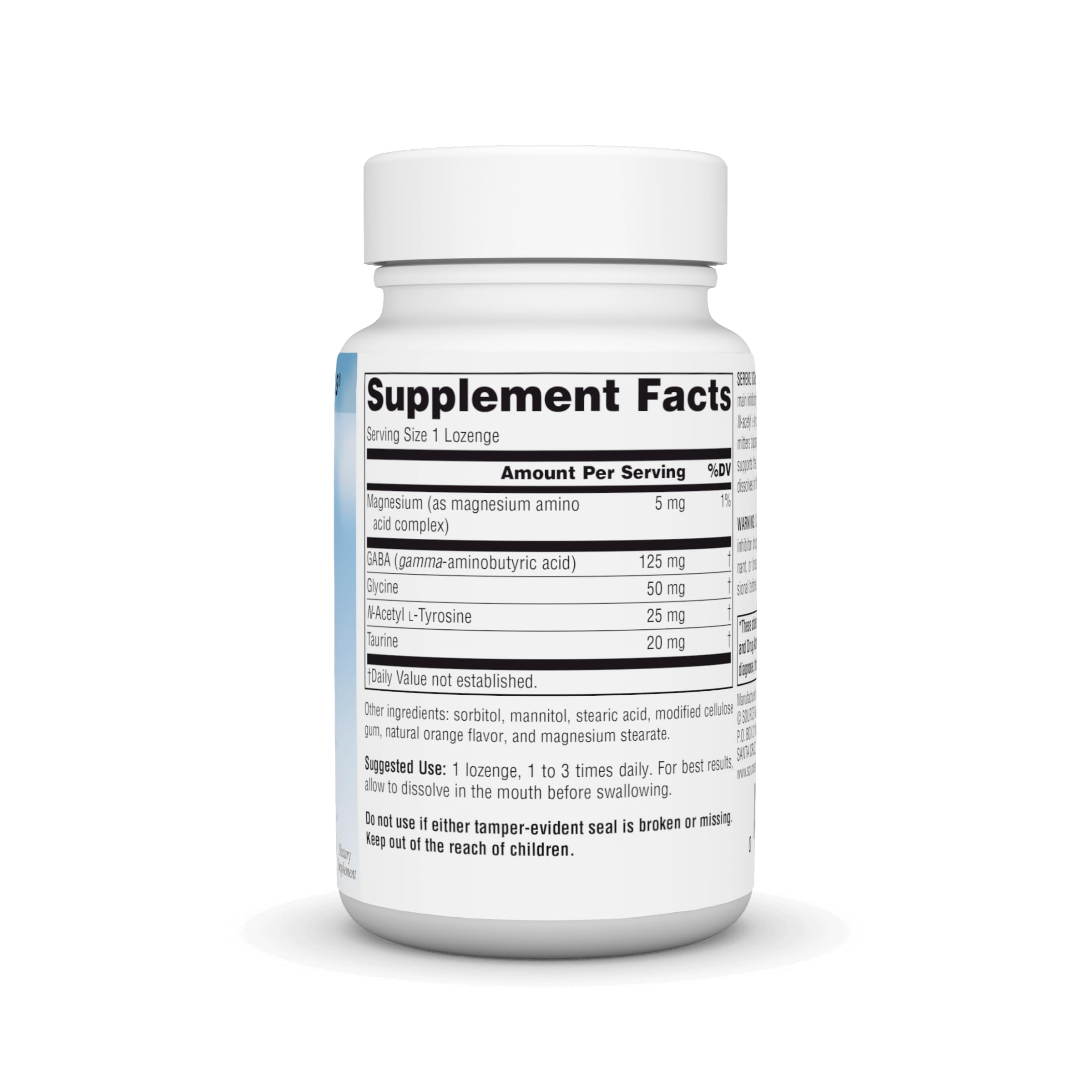 Foto 3 pulgar | Supplement Source Naturals Serene Science Gaba Calm 60 Pastillas - Venta Internacional.