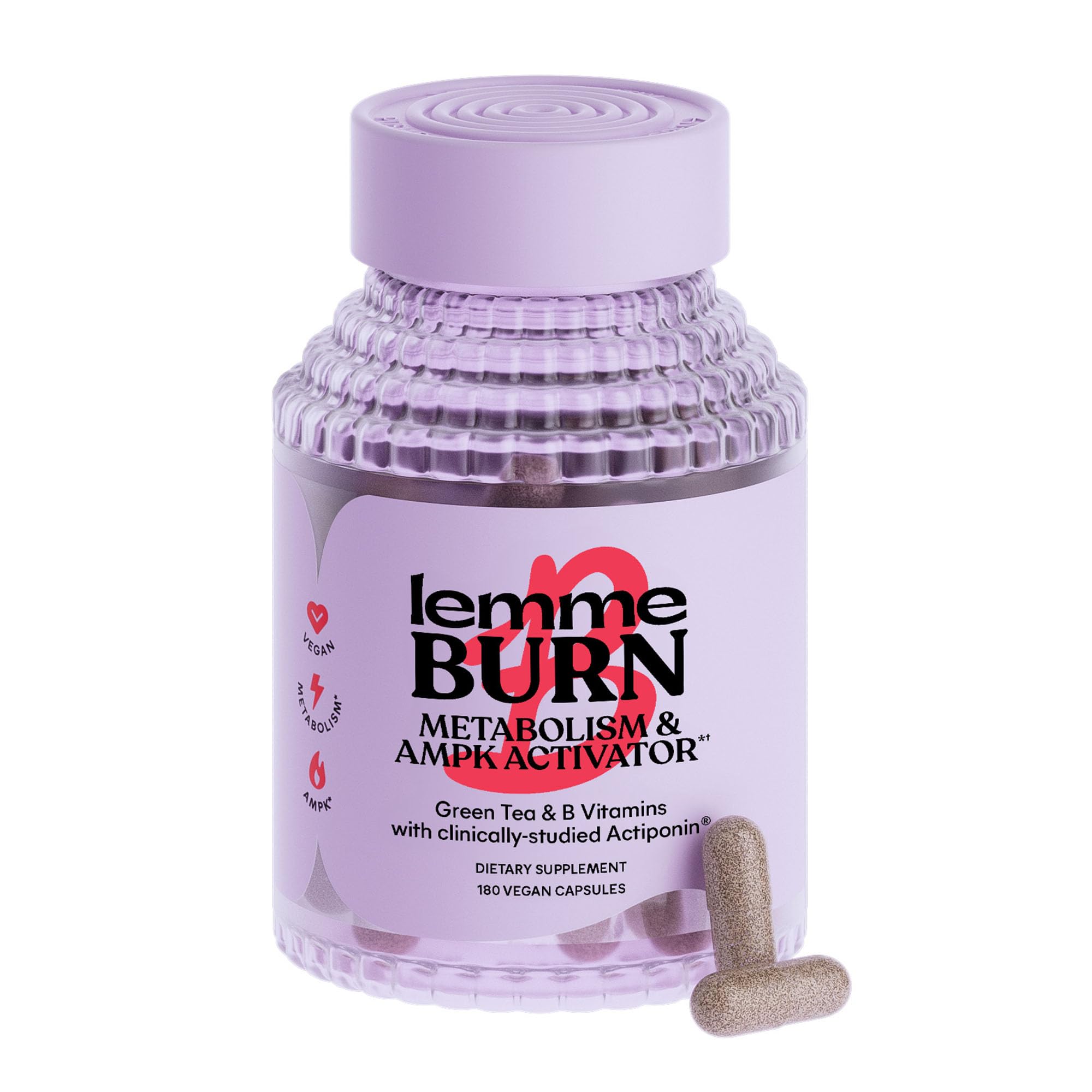 Foto 2 pulgar | Suplemento Lemme Burn Metabolism Belly Fat Burn 180 Vegan - Venta Internacional.