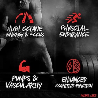 Foto 6 | Polvo Para Antes Del Entrenamiento Insane Labz Psychotic 875 G (naranja Hawaiana) - Venta Internacional.