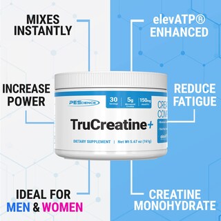 Foto 3 | Suplemento Trucreatine+ De Pescience Con Monohidrato De Creatina, 30 Dosis - Venta Internacional.