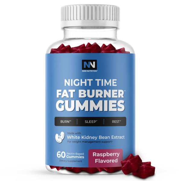 Foto 1 | Gomitas Quemagrasas Nocturnas Nobi Nutrition, 60 Unidades - Venta Internacional.