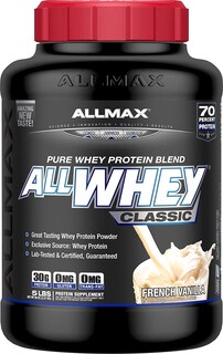 Foto 1 | Proteína De Suero Allmax Nutrition Allwhey Classic Vainilla 2,27 Kg - Venta Internacional.