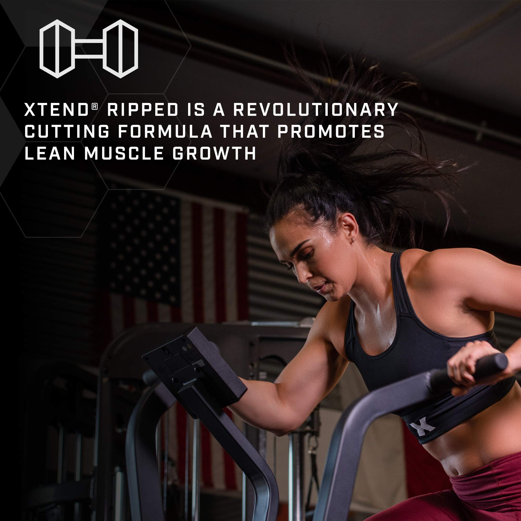 Foto 7 pulgar | Suplemento Xtend Ripped Bcaa En Polvo, Fresa Y Kiwi, 210 G - Venta Internacional.