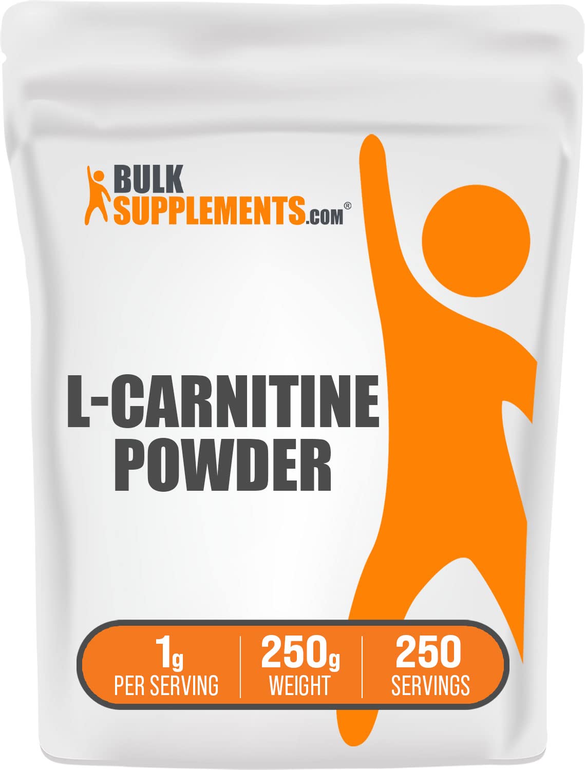 Foto 1 | Suplemento Bulksupplements.com L-carnitina En Polvo 250 G - Venta Internacional.