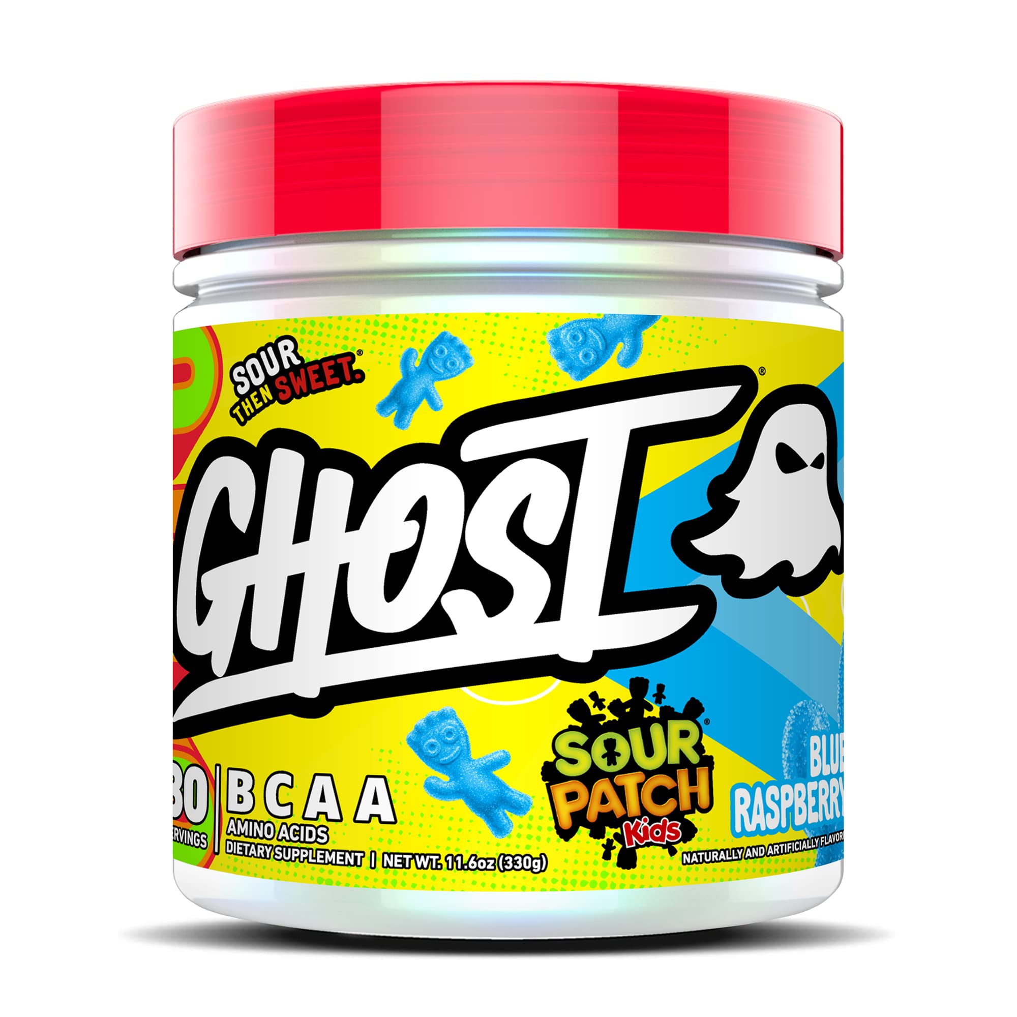 Foto 2 pulgar | Suplemento De Aminoácidos Ghost En Polvo De Bcaa, Sour Patch, 30 Dosis - Venta Internacional.