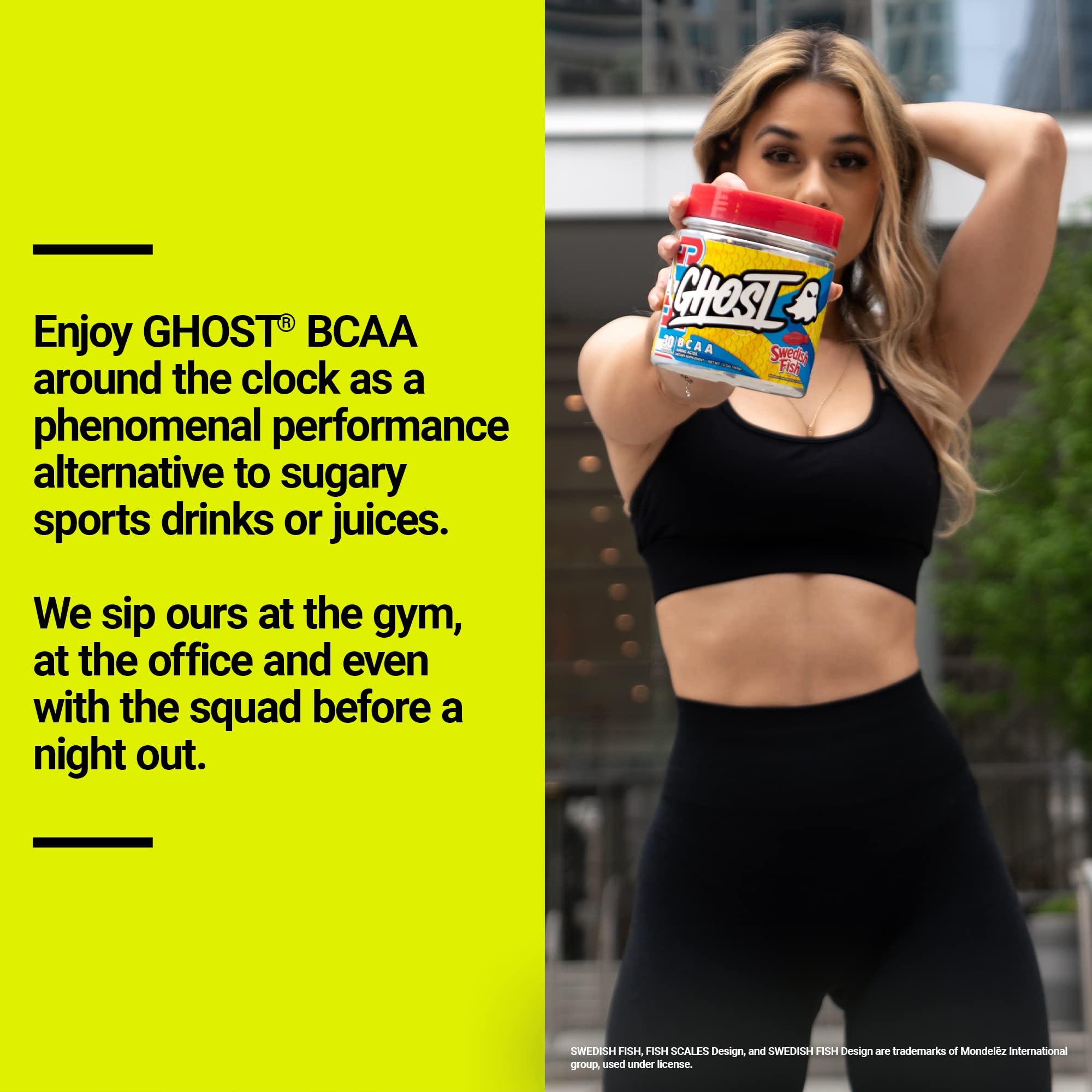 Foto 4 | Suplemento De Aminoácidos Ghost En Polvo De Bcaa, Sour Patch, 30 Dosis - Venta Internacional.