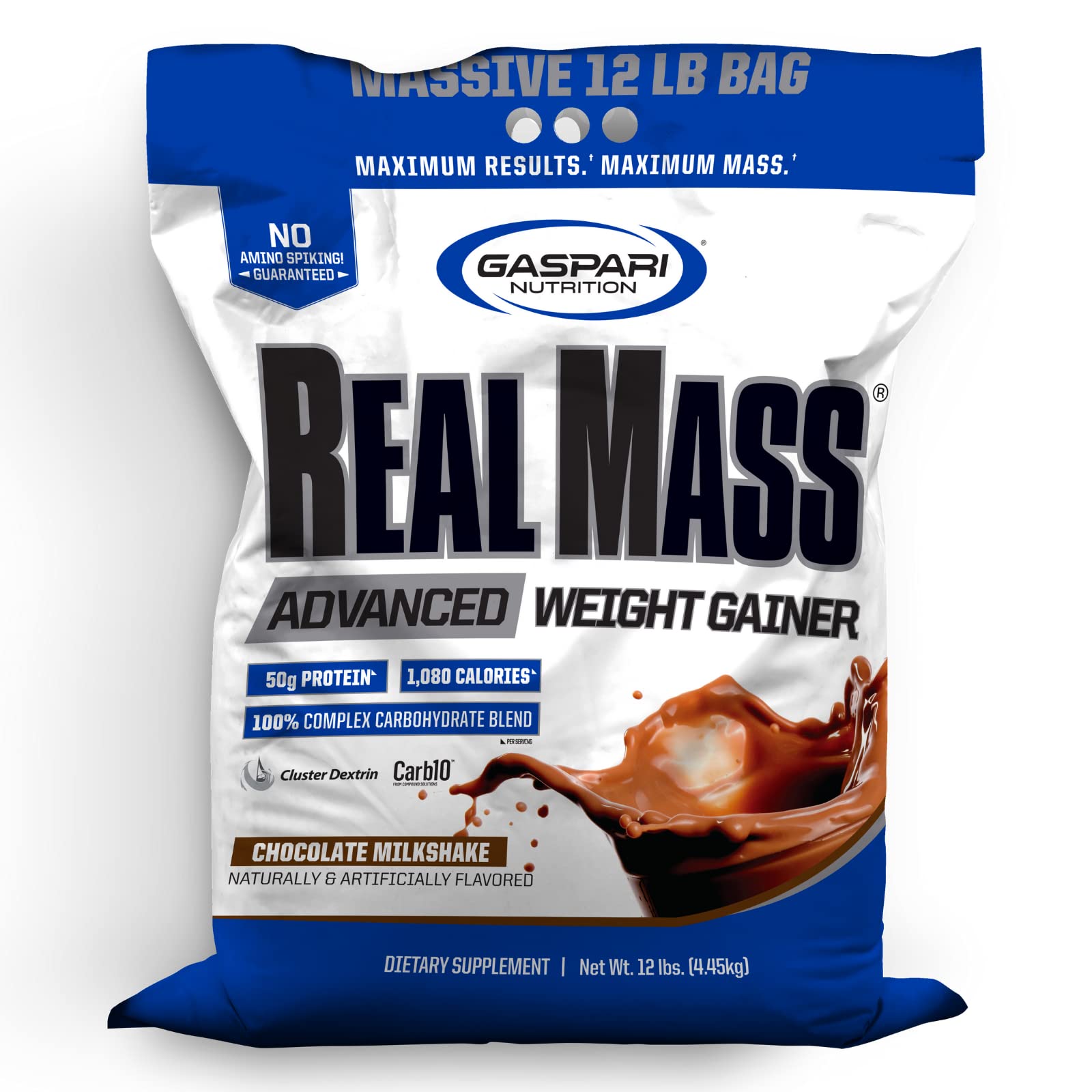 Foto 2 pulgar | Gaspari Nutrition Real Mass Para Ganar Peso, 5,4 Kg, Chocolate - Venta Internacional.