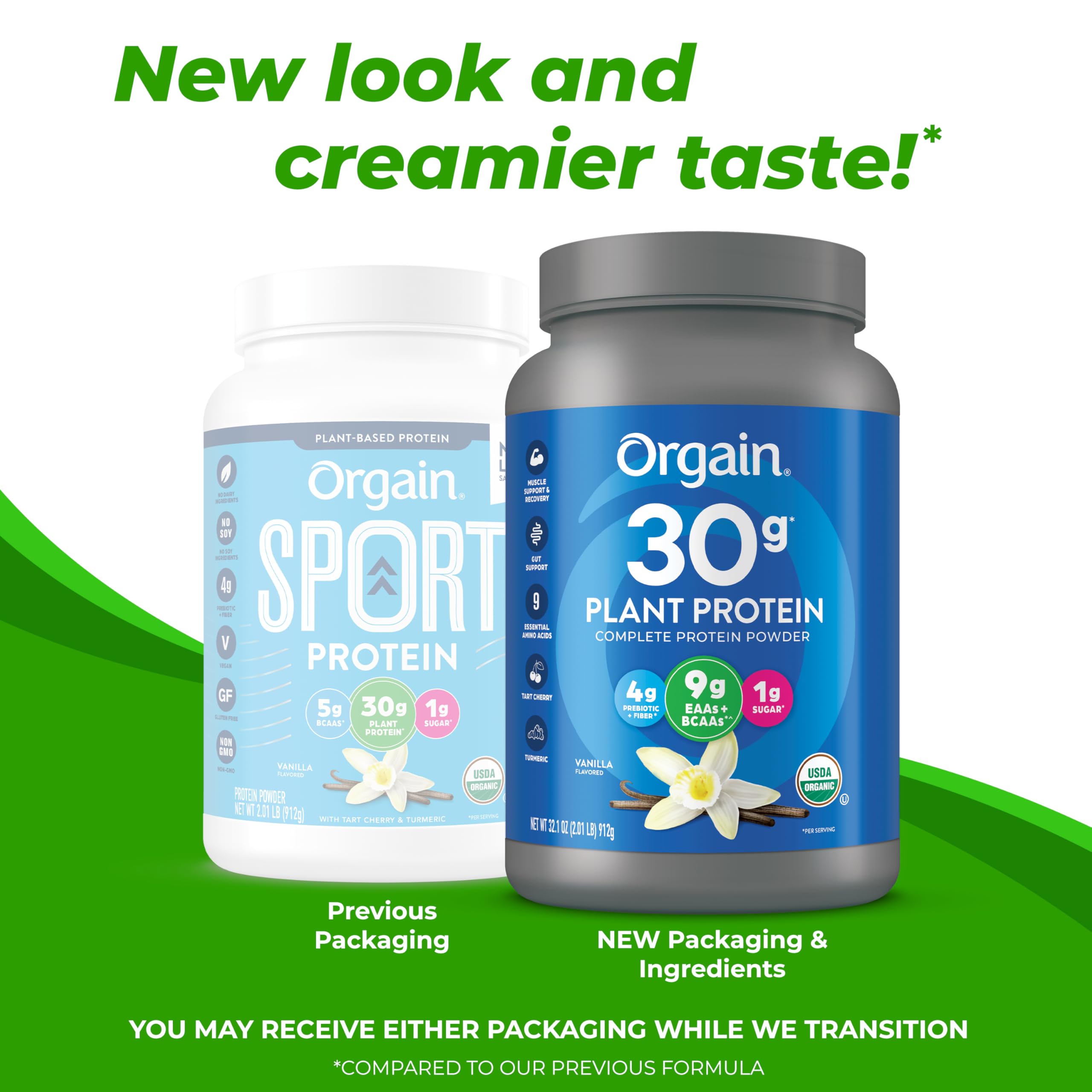 Foto 3 | Proteína En Polvo Orgain Organic 30 G, Vainilla Vegana, 910 G - Venta Internacional.
