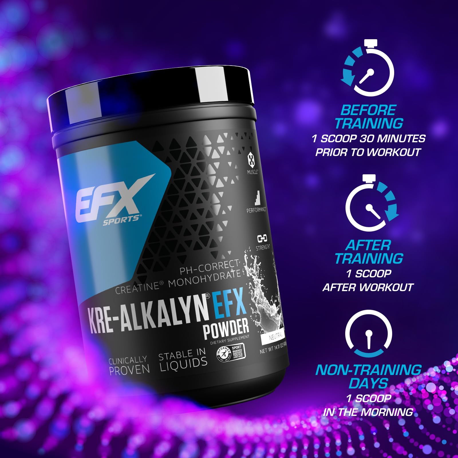 Foto 8 pulgar | Suplemento Efx Sports Kre-alkalyn Efx Powder 266 Porciones - Venta Internacional.