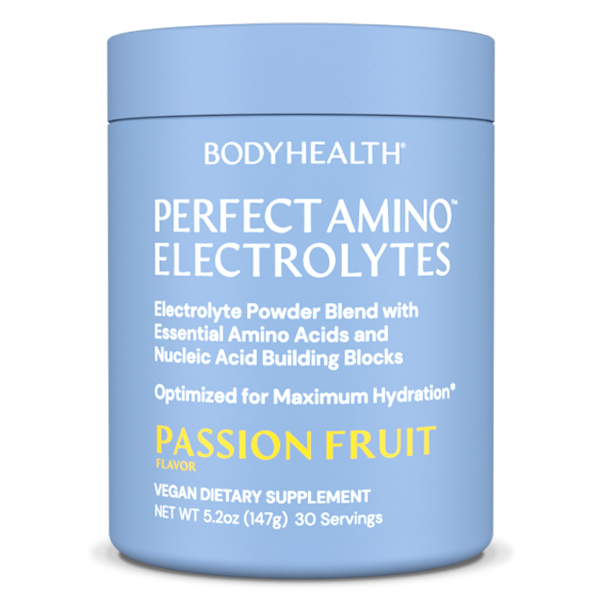 Foto 2 pulgar | Polvo Electrolítico Bodyhealth Perfectamino Passion Fruit 30s - Venta Internacional.