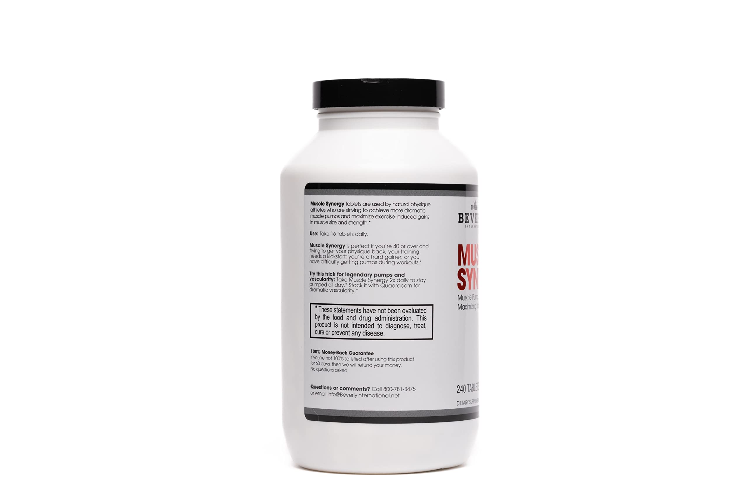 Foto 2 | Suplemento Beverly International Muscle Synergy 240 Comprimidos - Venta Internacional.